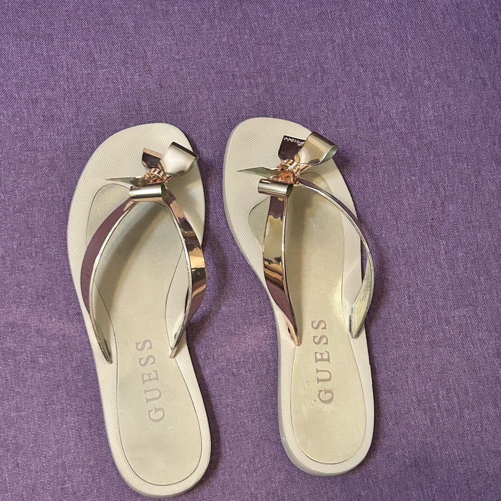 Guess Women's Metallic Sandals